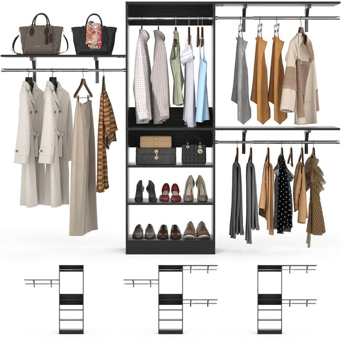 20-96'' W Closet System for Bedroom