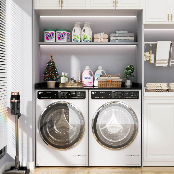 Wooden Washer & Dryer Countertop, 54" W x 27.5" D