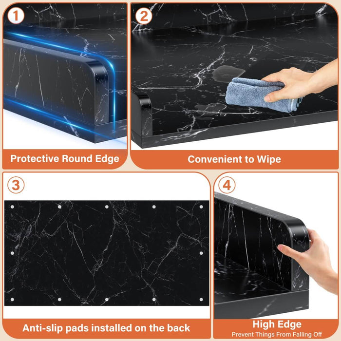 Wooden Washer & Dryer Countertop, 54" W x 27.5" D