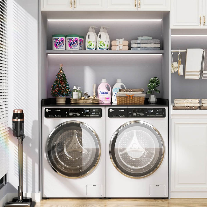 Wooden Washer & Dryer Countertop, 54" W x 27.5" D