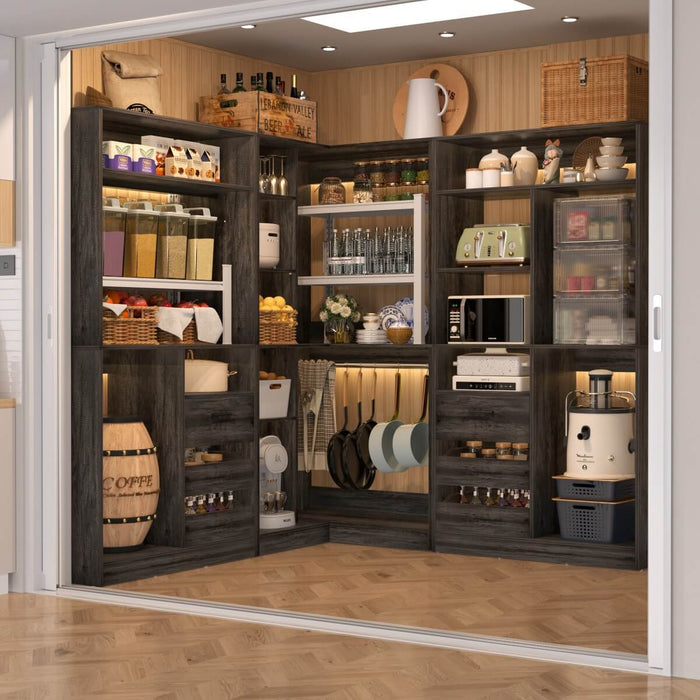 Heavy Duty Closet Organizer System Kit, Set of 3