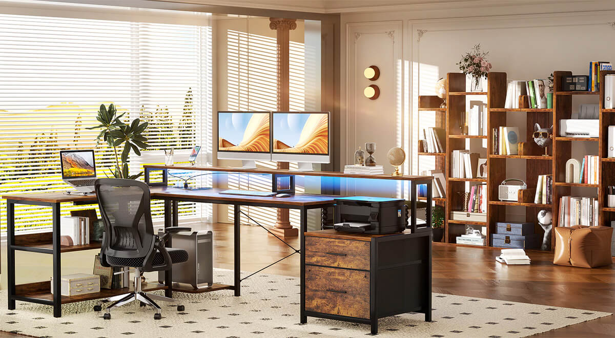 L Shaped Desks -  Ideal for Maximizing Space and Improving Efficiency