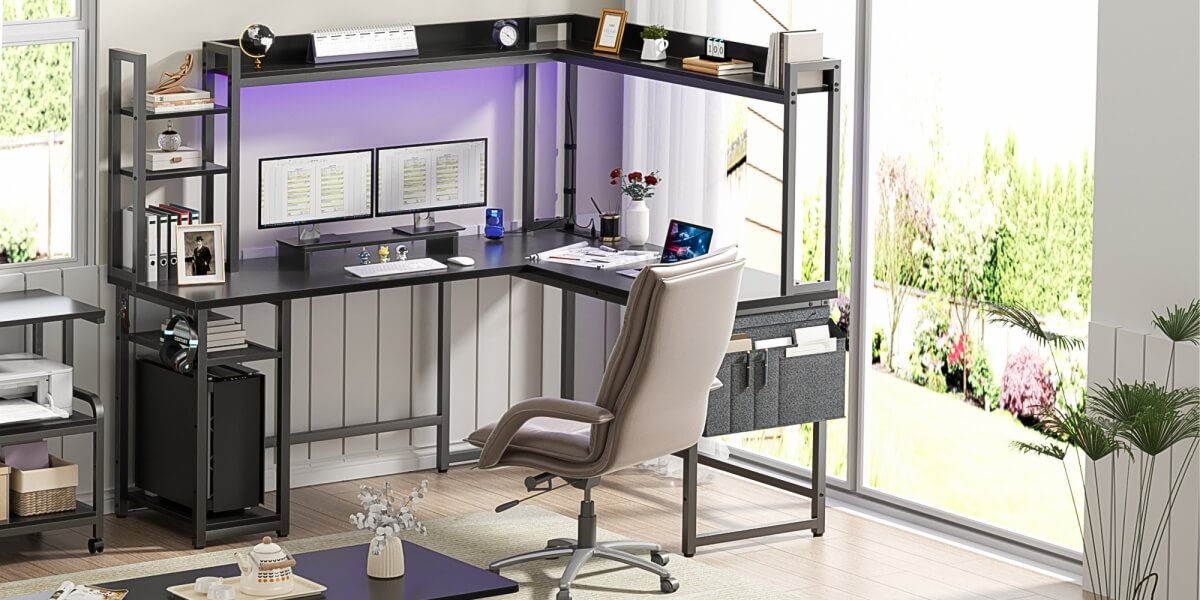 L Shaped Desks -  Ideal for Maximizing Space and Improving Efficiency