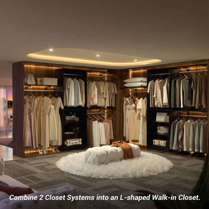 20-96'' W Closet System for Bedroom