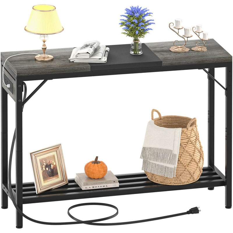 40'' Console Table with Charge Station