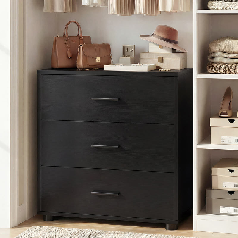21.7" Closet Drawers, Wood Closet Organizers and Storage with 3 Drawers