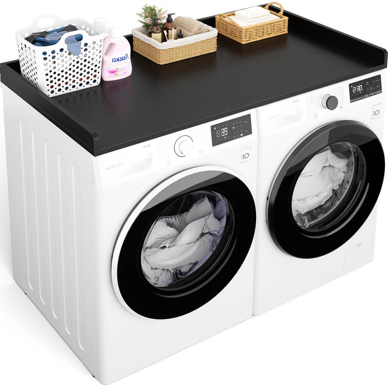 Wooden Washer & Dryer Countertop, 54" W x 27.5" D