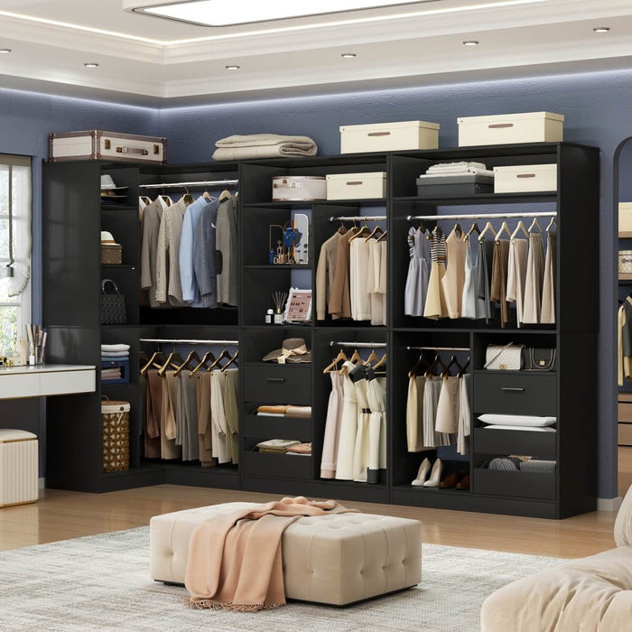 Heavy Duty Closet Organizer System Kit, Set of 3