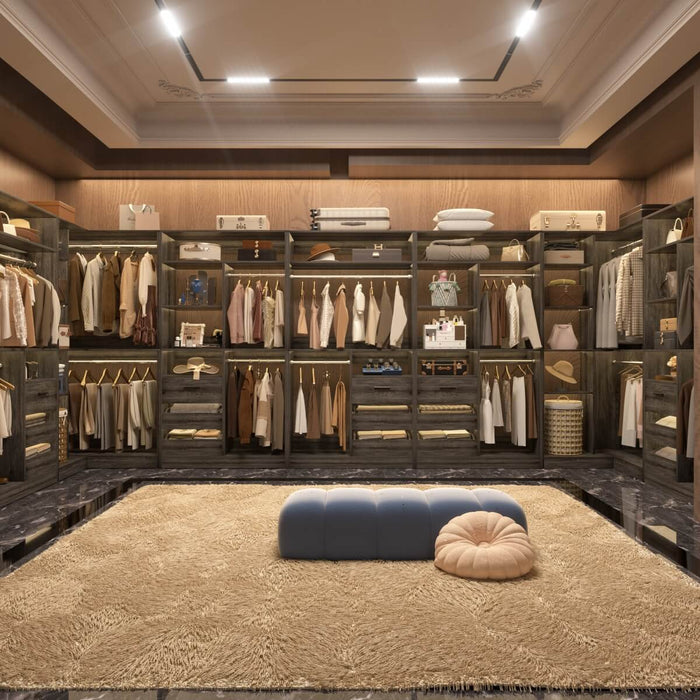 Heavy Duty Closet Organizer System Kit, Set of 3