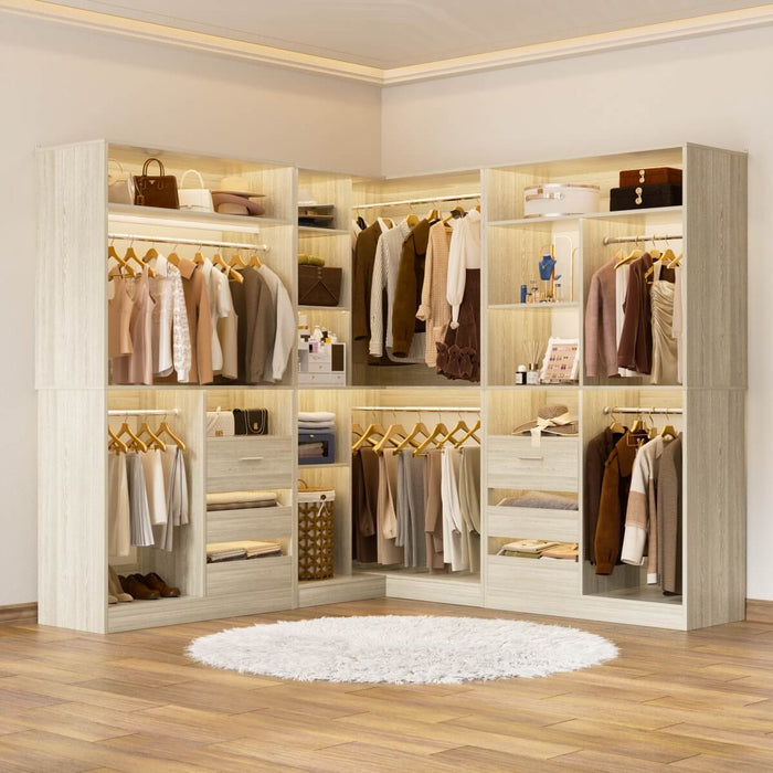 Heavy Duty Closet Organizer System Kit, Set of 3