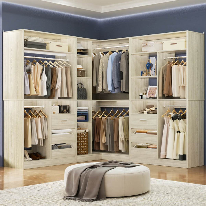 Heavy Duty Closet Organizer System Kit, Set of 3
