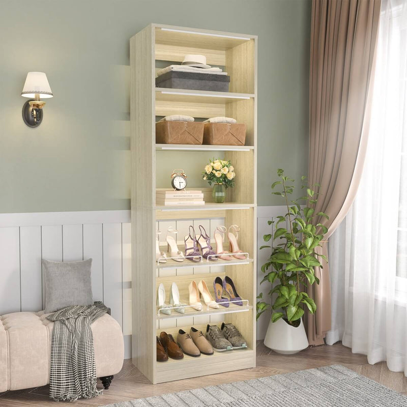 Aheaplus Freestanding Closet Shoe Organizer, Heavy Duty Walk in Closet Tower for Bedroom