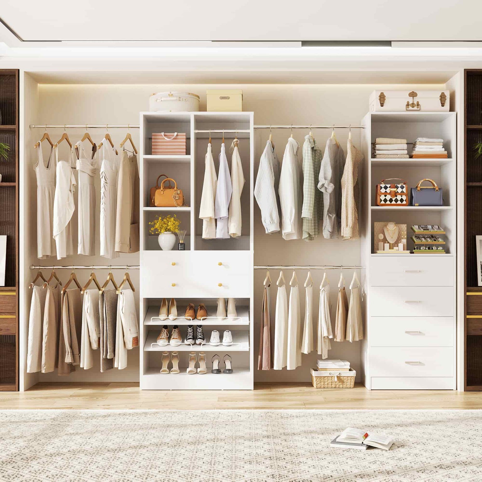 Closet Systems - Ideal Clothes Storage & Organization Solution - Aheaplus